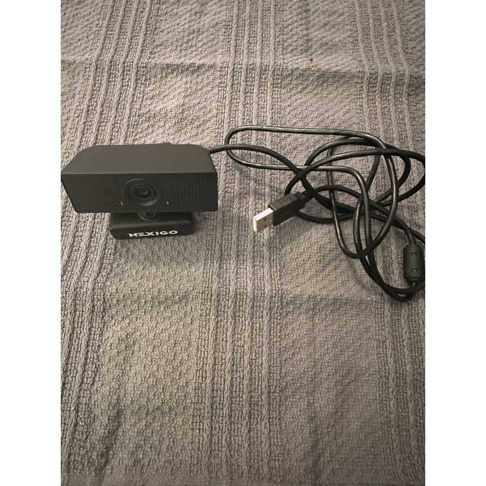 NexiGo N60 1080P Webcam with Microphone Adjustable FOV Zoom Software Control
